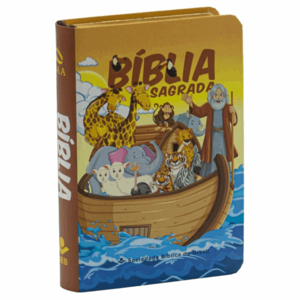 Biblia de Bolso 12cm Infantil Capa Semiflexivel