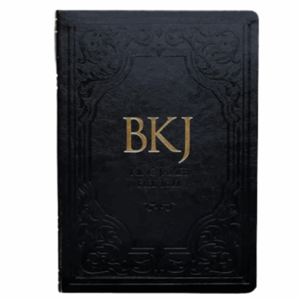 Bíblia King James Fiel 1611 | Extra Gigante | Capa Luxo Preta