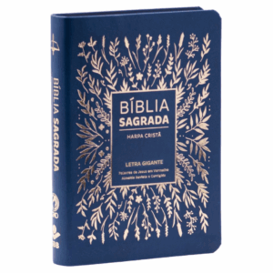 Bíblia Sagrada Letra Gigante, Edição com Letras Vermelhas e Harpa Cristã