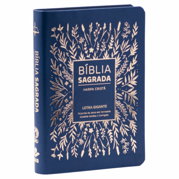 Bíblia Sagrada Letra Gigante, Edição com Letras Vermelhas e Harpa Cristã