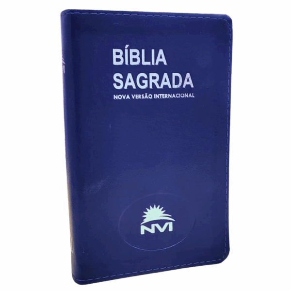 Biblia Sagrada NVI Letra Grande Capa Azul