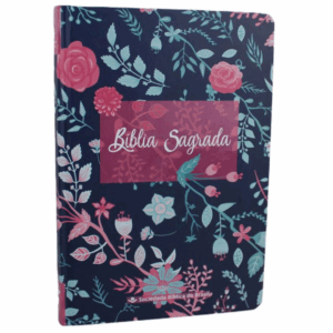 Bíblia Sagrada NAA Capa Primavera-Letra Média