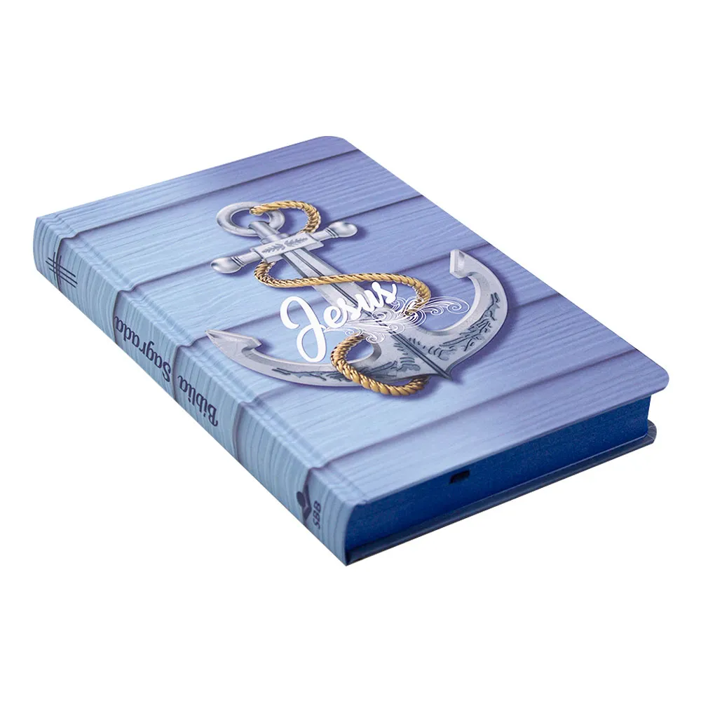 Bíblia Sagrada | Capa Dura | Ilustrada | Beira Azul | Ancora | NTLH63M - Imagem 2